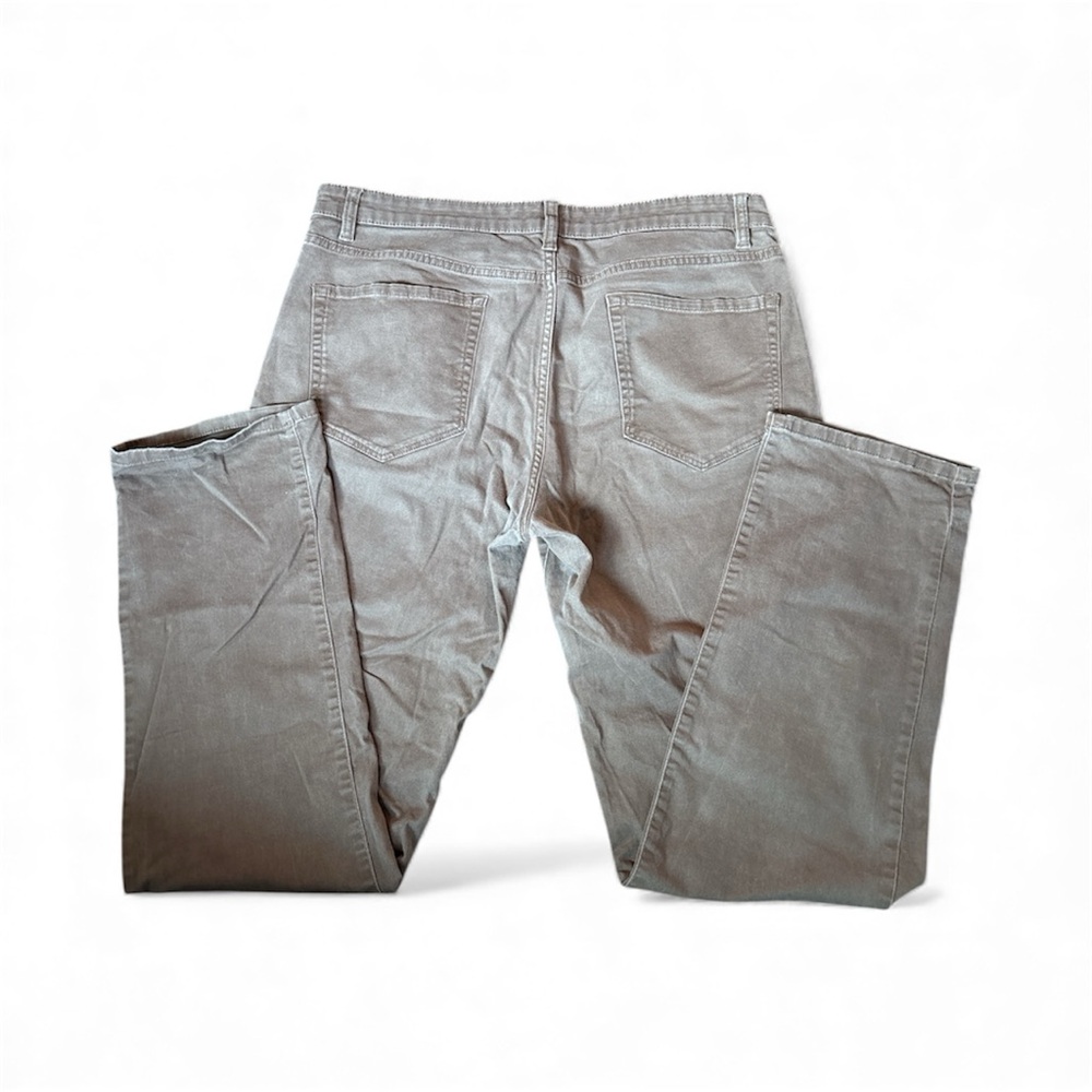 Brown Straight-Leg Pants 36Wx34L
